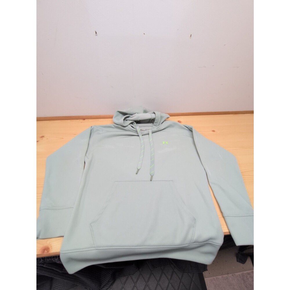 Under Armour Hoodie Women’s XS Loose Cold Gear Sweatshirt Light Seafoam Green